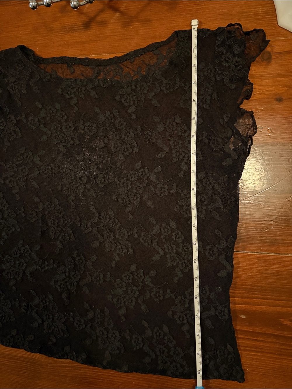 Black see through Lace top - Picture 7 of 7
